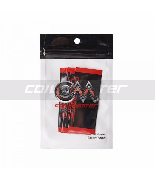Coil Master 18650 BATTERIE AUFKLEBER 10 Stück