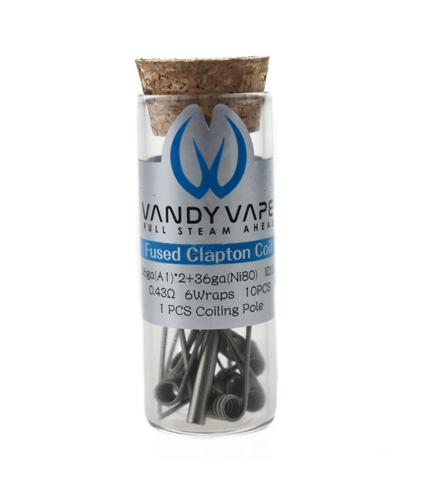 Vandy Vape Prebuilt A1 Ni80 Fused Clapton Coils | ...