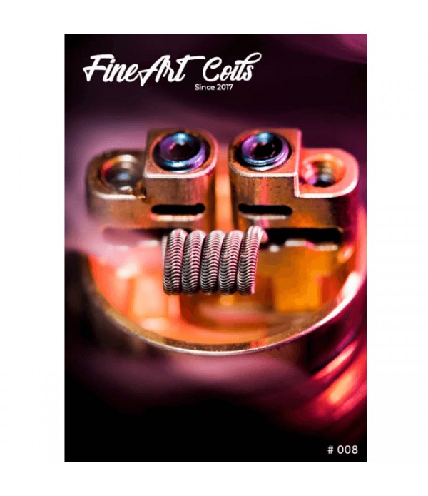 FineArt Coils - Handmade #008 3-Core Alien Coils 2...