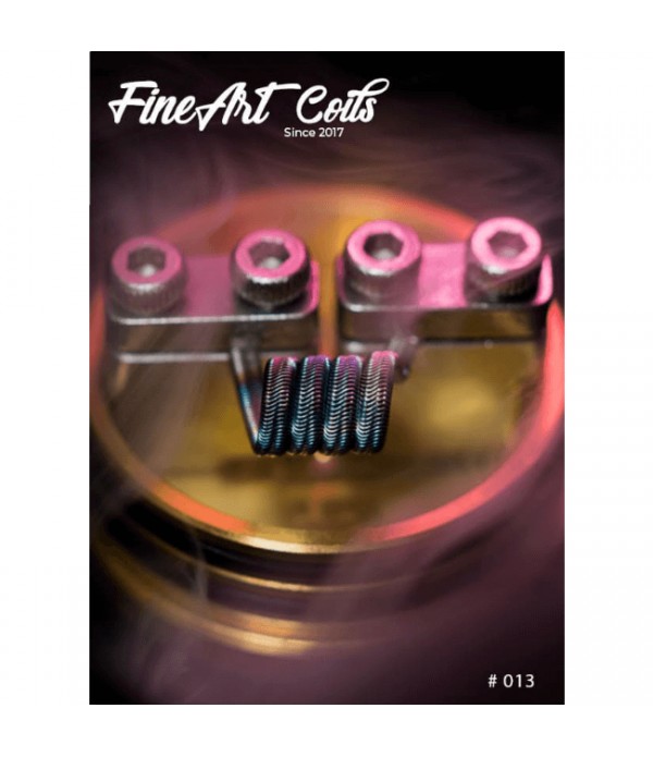 FineArt Coils - Handmade #013 4-Core Alien Coils 2...
