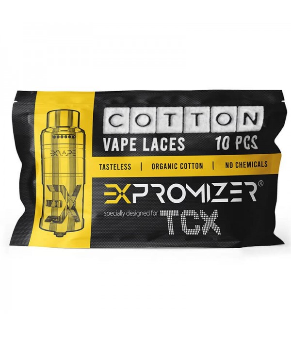 Expromizer TCX - Cotton Laces Watte (10 Stück pro...
