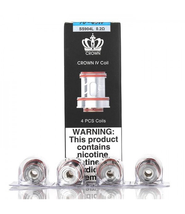 Uwell Crown4 Mesh Coils 4 Stück pro Packung | E-Zigaretten Shop