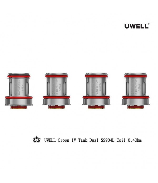 Uwell Crown 4 (IV) Coil 4er Pack Verdampferköpfe