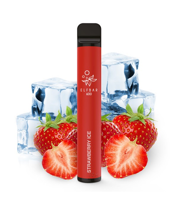 Einweg E-Zigarette - ELF BAR 600 - Strawberry Ice 