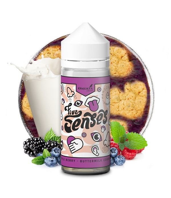 5-SENSES by Omerta Liquids Triple Berry - Buttermi...