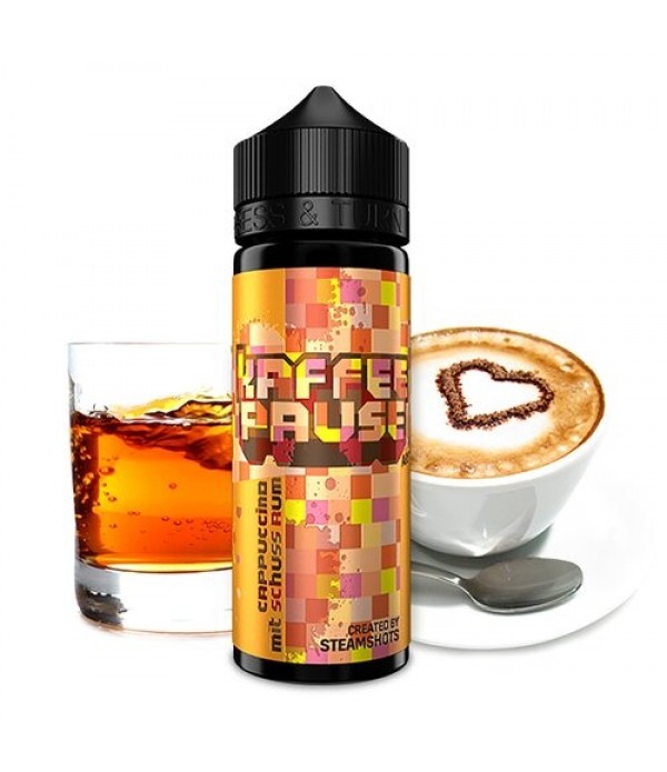 KAFFEEPAUSE by Steamshots Cappuccino mit Schuss Ru...