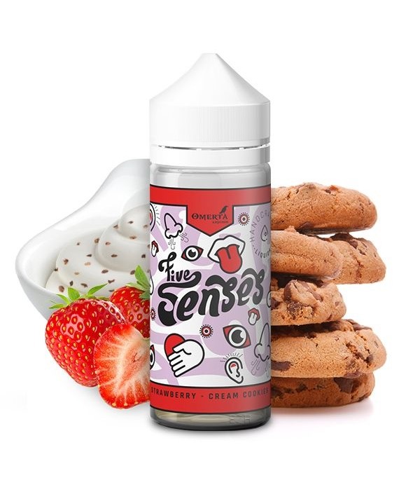 5-SENSES by Omerta Liquids Strawberry Cream Cookie...