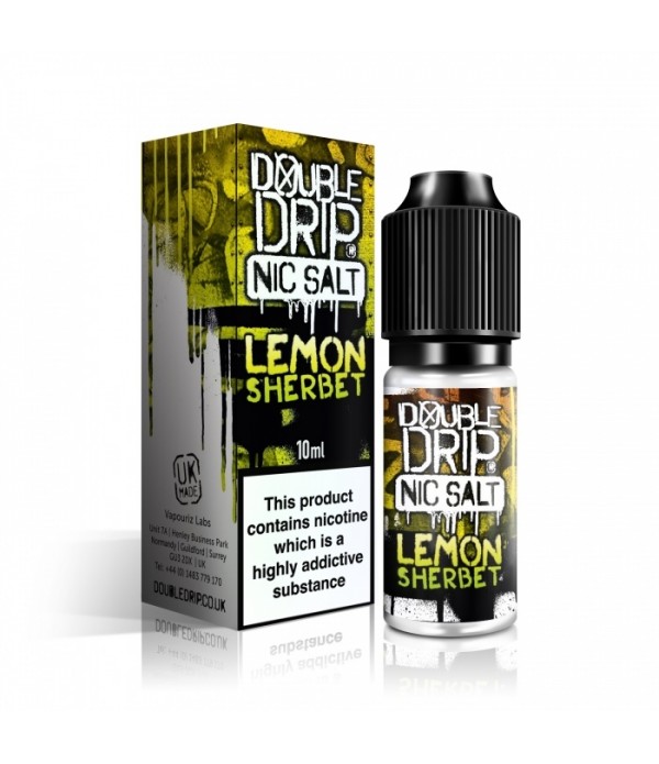 Double Drip -Nikotinsalz  Liquid-Lemon Sherbet 10m...