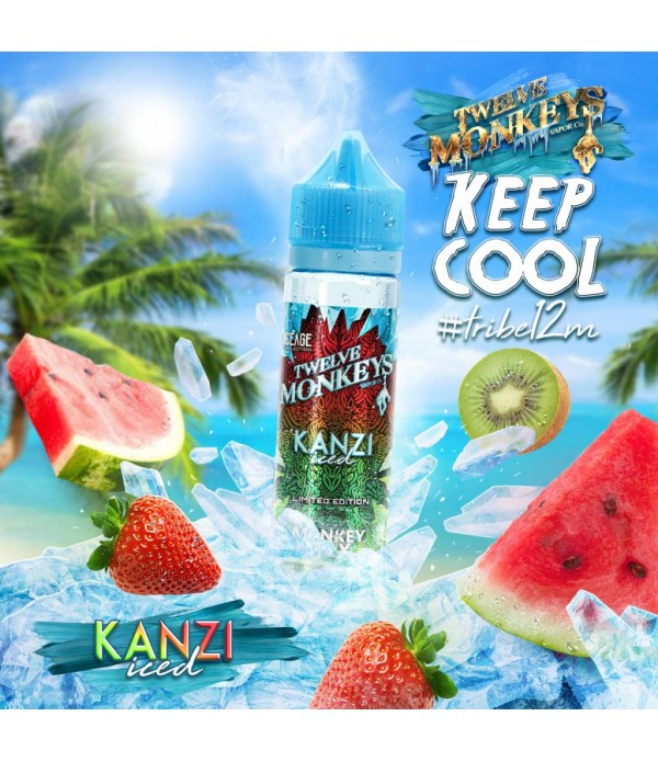 12 Monkeys - Kanzi Iced - 75 VG 50ML | E-Dampfer L...