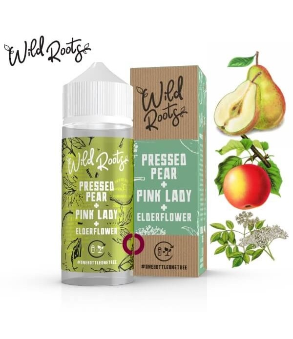 Wild Roots Pressed Pear 100ml Shortfill Liquid