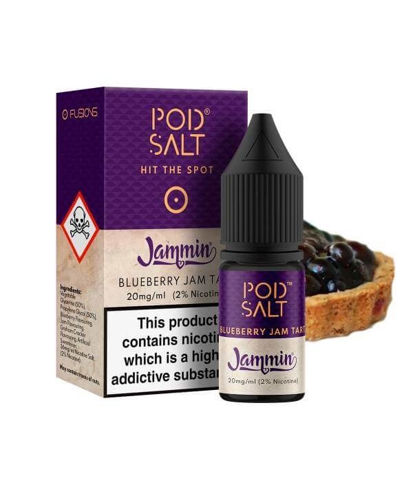 Pod Salt Fusion - Blueberry jam Nikotinsalz Liquid