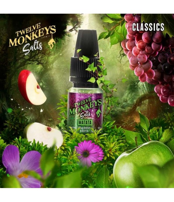 12 Monkeys - Matata 10ml Nikotinsalz Liquid 20mg u...