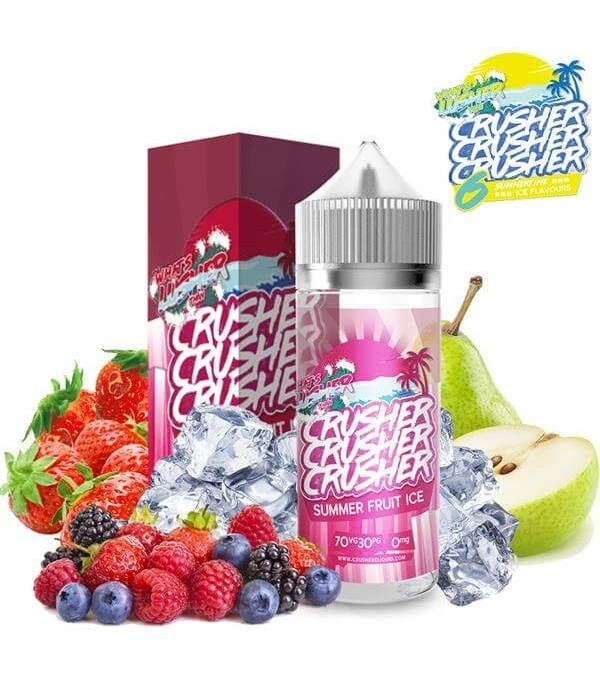 Crusher E-Liquid - Summer Fruit Ice 100ml