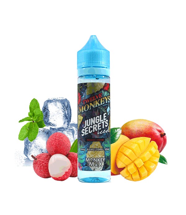 12 Monkeys - Jungle Secrets Iced 0mg 50ml