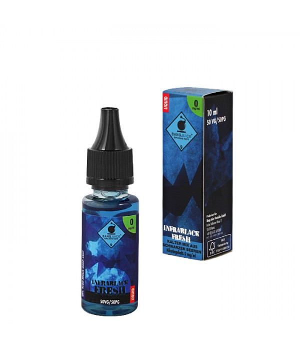 Bang Juice Infrablack Fresh E-Zigaretten Liquid 10...