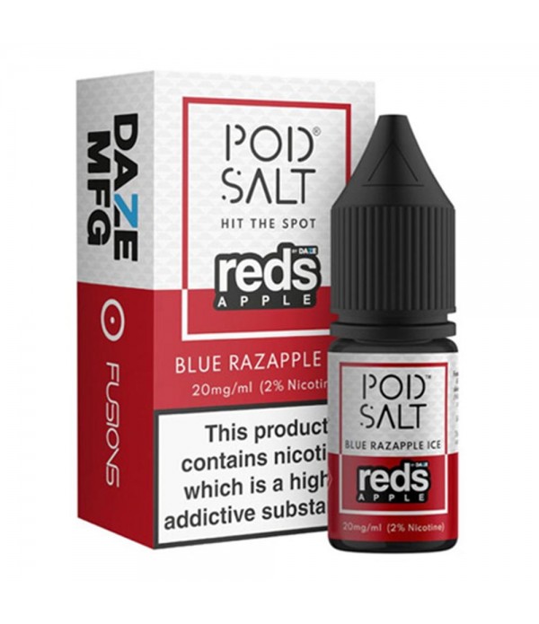 POD SALT FUSION Reds Apple Blue Razapple Ice Nikotinsalz Liquid 10 ml