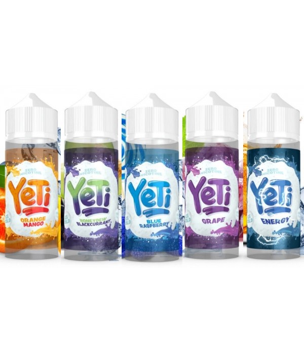 YETI-BEST OF FIVE-BUNDLE PAKET 5x100 ML E-LIQUIDS