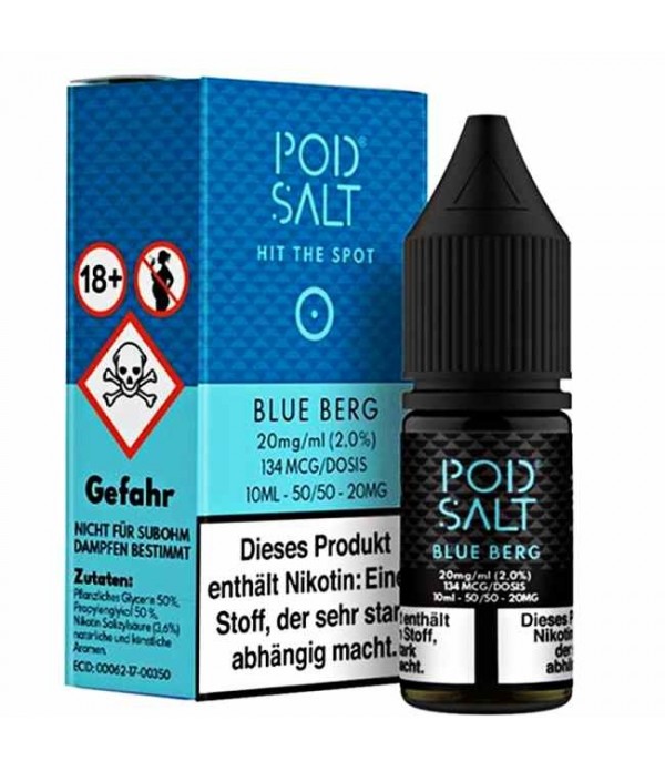 Blue Berg 20mg 10ml Liquid by Pod Salt ✓ TOP Ges...