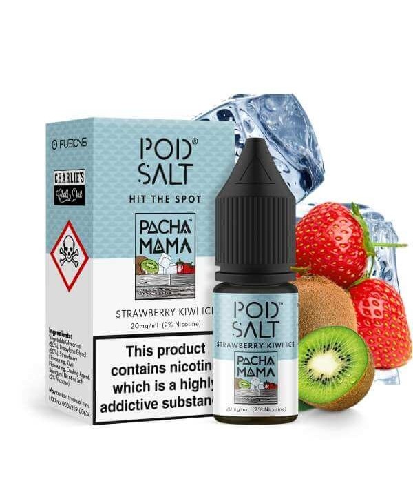 Pod Salt Fusion - Strawberry Kiwi Ice Nikotinsalz ...