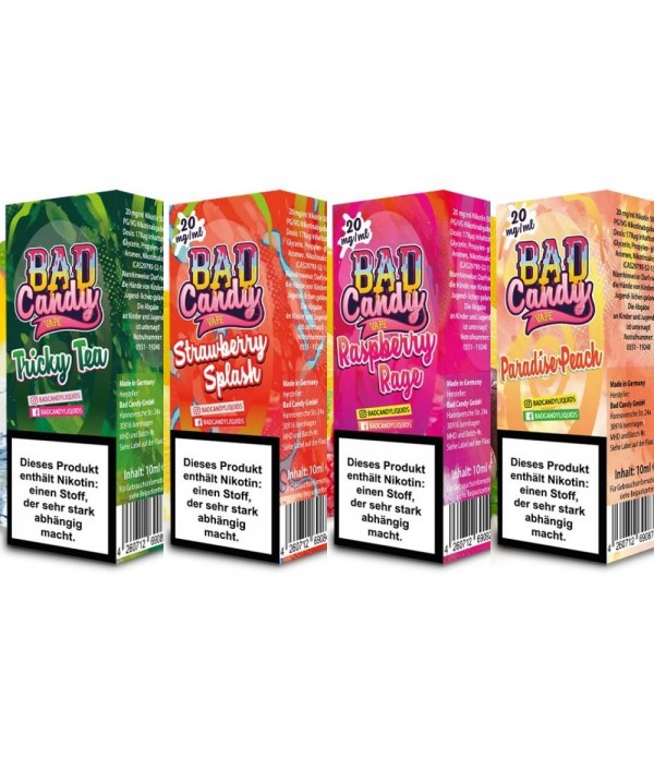 Bad Candy Nikotinsalz Liquids 20mg/ml 10ml
