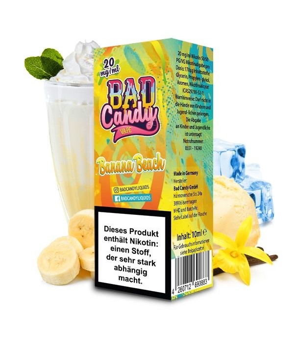 Bad Candy Nikotinsalz Liquids 20mg/ml 10ml