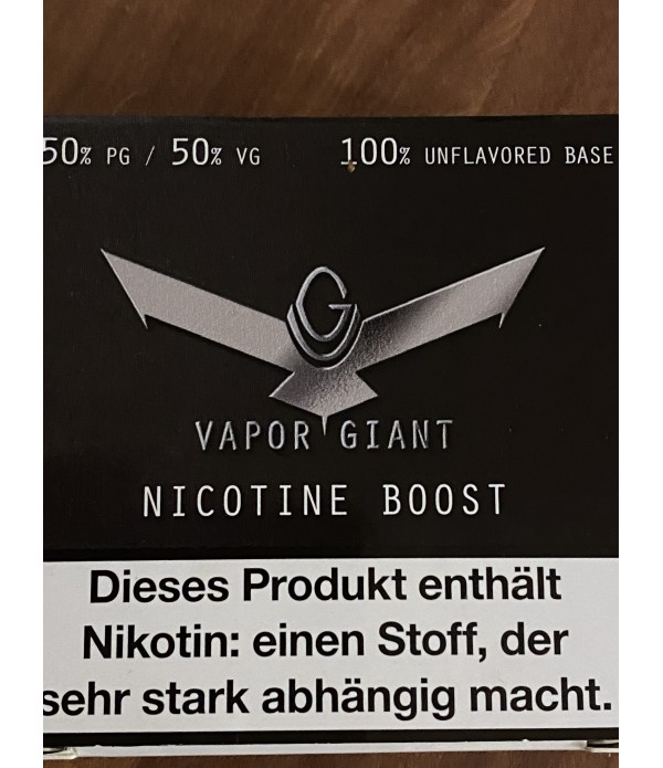 Vapor Giant - Nicotine Boost 3x 10ml
