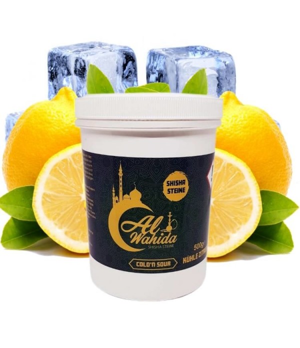 Al Wahida Shisha Steine Cold 'n' Sour 500g