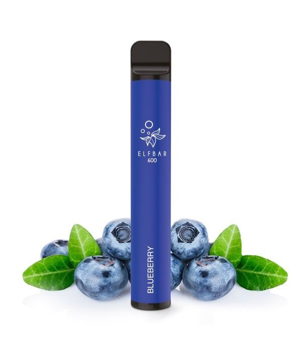 Einweg E-Zigarette - ELF BAR 600-Blueberry-Disposa...
