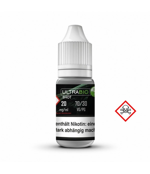 UltraBio Nikotin Shot 18mg 10ml | Liquids und Basen selbst mischen
